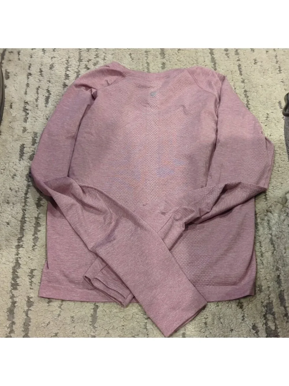 Lululemon Swiftly Tech Long-Sleeve Shirt 2.0 *Race Length Pink Peony/Velvet Dust